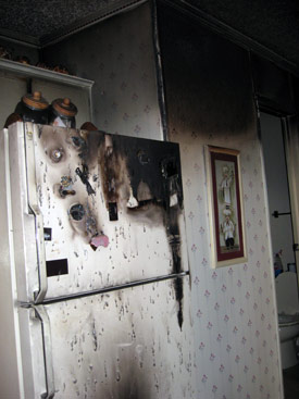 House and Building Soot Damage Claim