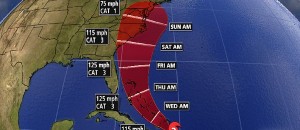 Map Hurricane Irene