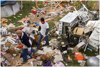 Cold New Jersey Shore Mournful Place Sandy Floods: water and flood damage claim documentation