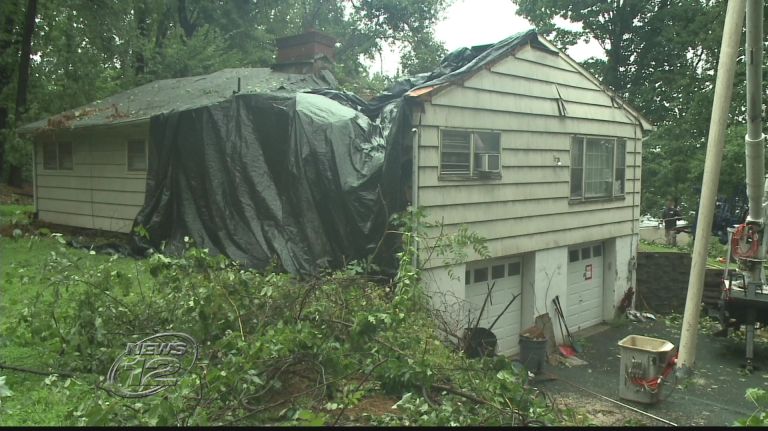 Home Damaged Due To Storm: storm, wind, and hail claim documentation