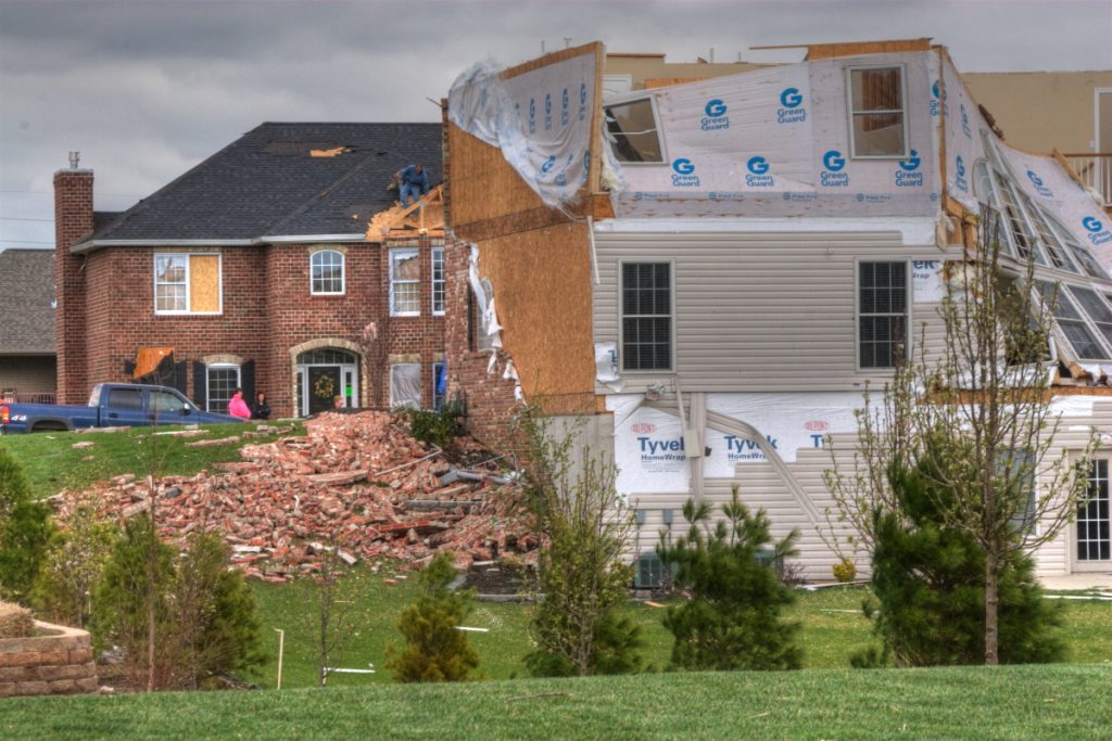 Tornado Damage Illinois 2: storm, wind, and hail claim documentation
