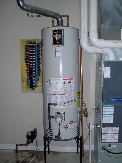 Hot Water Heater: water and flood damage claim documentation